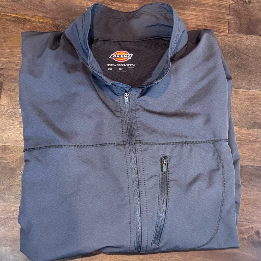 Dickies Zip Up Lightweight Scrub Jacket, 3XL - Picture 14 of 15